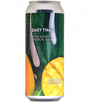 Бакунин EASY THAI безалкогольное 0,45 банка (20)