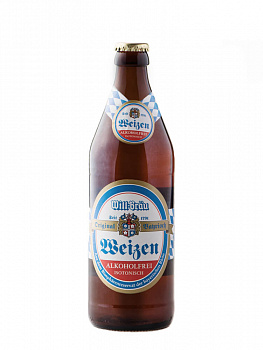 WILL BRAU Weizen безалкогольное 0,5 бутылка (20)