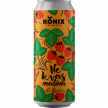 Коникс NE Kvas malina 0,5 банка (12)