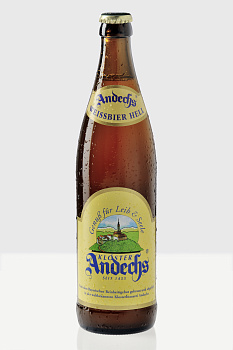 Andechser Weissbier Hell / Андексер Вайсбир Хелл 0,5 бутылка (20)