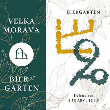 VELKA MORAVA Biergarten 0,45 банка