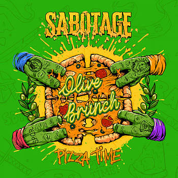 САБОТАЖ PIZZA TIME: OLIVE BRUNCH 0,45 банка (20)