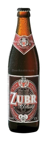 Zubr Classic Dark / Зубр Классик Дарк 0.5 бутылка (20)