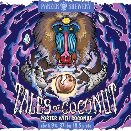 Panzer Tales of Coconut   Тейлс оф Коконат 0,5 банка (12)