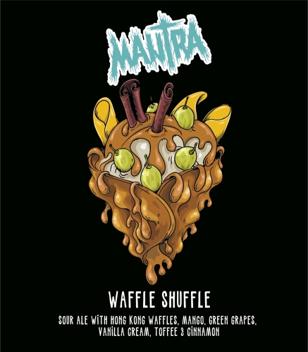 Waffle Shuffle Mango, Grape & Toffee