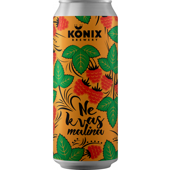 Коникс NE Kvas malina 0,5 банка (12)