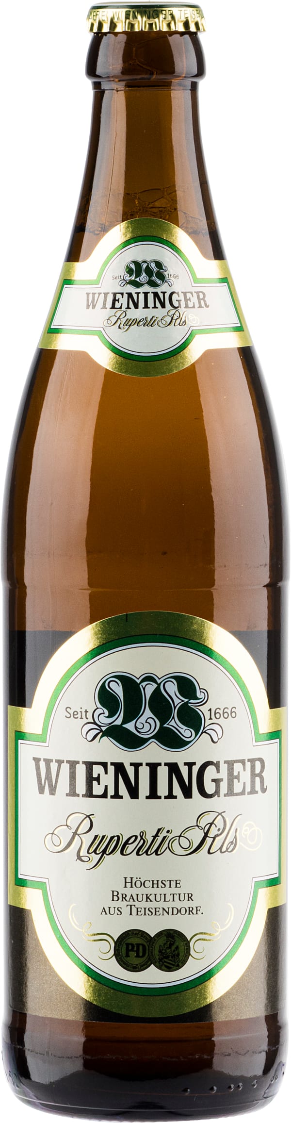 Wieninger Ruperty Pils / Винингер Руперти Пилс 0.5 бутылка (20)
