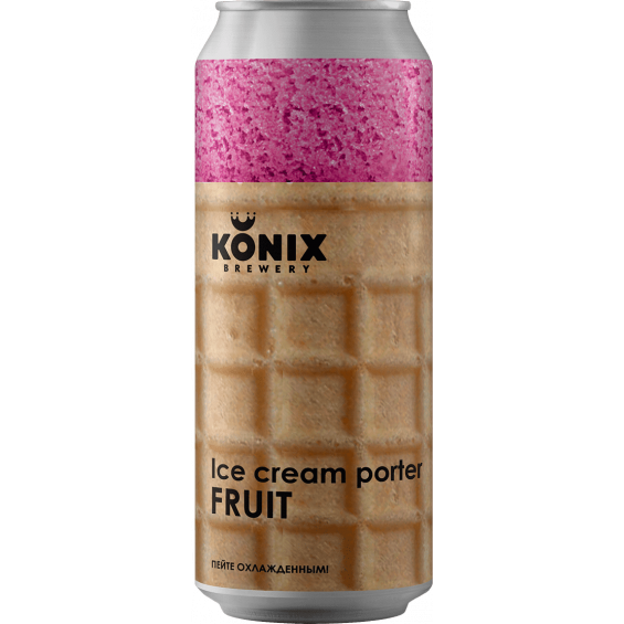 Коникс Ice cream porter Fruit / АЙС КРИМ ПОРТЕР ФРУТ 0,45 банка (12)