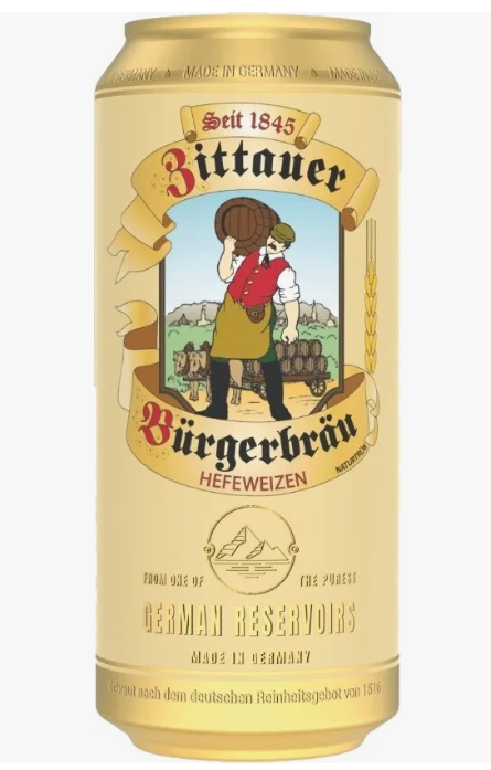 Zittauer Burgerbrau Hefeweizen