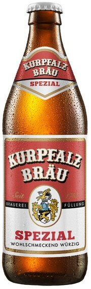 Kurpfalz Brau Spezial / Курпфальц Брой Специаль 0.5 бутылка (20)