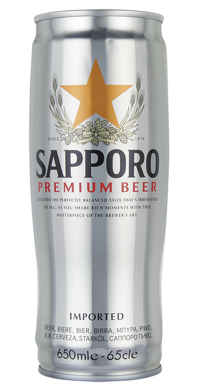 Sapporo / Саппоро 0,65 банка (20)