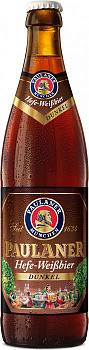 Paulaner Weissbier Dunkel / Пауланер Вайссбир Дункель 0,5 бутылка (20)