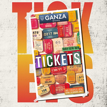 Ганза TICKETS 0,45 банка (20)
