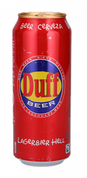 Duff Lager / ДАФФ ЛАГЕР 0,5 банка (24)