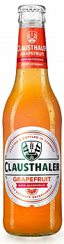 Clausthaler Grapefruit / Клаусталер Грейпфрут 0,33 бутылка (24)
