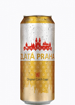 Zlatá Praha / Злата Прага светлое 0,5 ж/б (12)