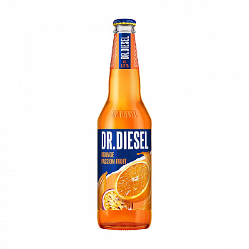 Dr.Diesel / Доктор Дизель Апельсин и Маракуйя 0.4 бутылка (20)