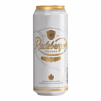 Radeberger Pilsner / Радебергер Пилсенер 0,5 банка (24)
