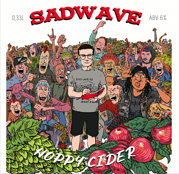 Rebel Apple SADWAVE / Сэдвейв полусухой 0,5 банка