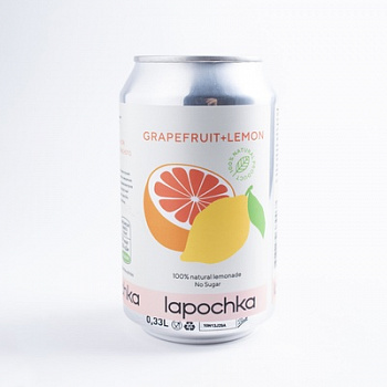 LAPOCHKA Grapefruit+Lemon 0,33 банка (20)