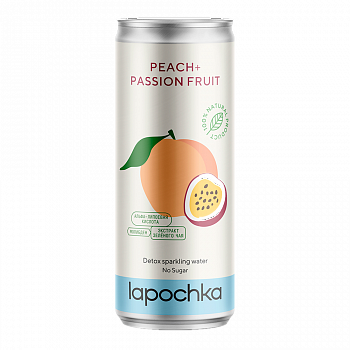 LAPOCHKA Peach+Passionfruit 0,33 банка (20)