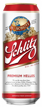 Schlitz Helles / Шлиц Хеллес 0,43 банка (24)