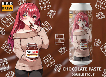BAD BREWERY CHOCOLATE PASTE / БЭД Брювери Чоколэт Паста 0,45 банка