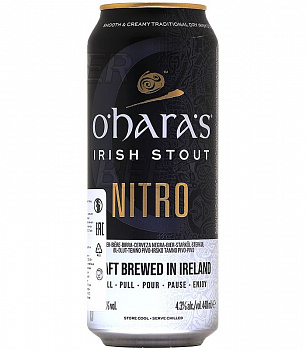 O'Hara's Irish Stout Nitro 0,44 банка (24)