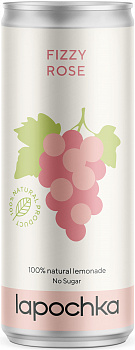 LAPOCHKA Fizzy Rose 0,33 банка (20)