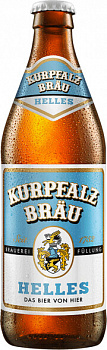 Kurpfalz Brau Helles / Курпфальц Брой Хеллес 0.5 бутылка (20)