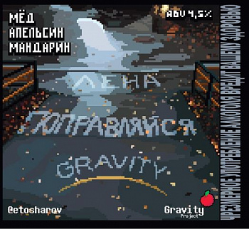 Gravity Project Лена, поправляйся! 0,5 бутылка (20)