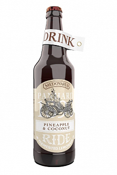 Медоварус Биолимонад Ride Pineapple Coconut «Ананас-Кокос»  0,5 бутылка (10)
