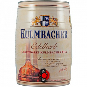 Kulmbacher Edelherb Premium Pils / Кульмбахер Эдельхерб Премиум Пилс 5л (1)