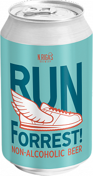 NEW RIGA`S RUN, FORREST! NON ALCO 0.33 банка (24)