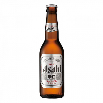 Asahi Super Dry / Асахи Супер Драй 0,33, бутылка (24) БЛ