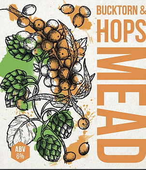 Степь и ветер Bucktorn & Hops Mead / Мёд и Облепиха 0,45 банка (20)