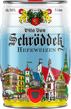 Otto Von Schrodder Hefeweizen / Отто фон Шрёддер Хефевайцен 5,0 банка