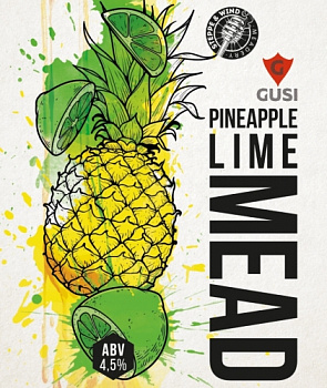 Степь и ветер Pineapple Lime Mead 0,45 банка (20)