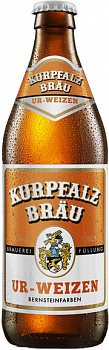 Kurpfalz Brau Ur-Weizen / Курпфальц Ур-вайцен 0.5 бутылка (20)
