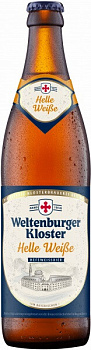Weltenburger Kloster Helle Weisse / Вельтенбургер Клостер Хелле Вайсс 0.5 бутылка (20)