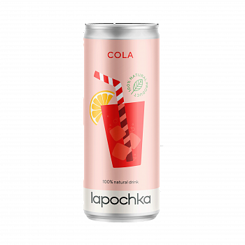 LAPOCHKA Кола 0,33 банка (20)
