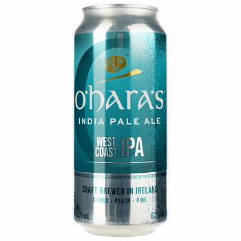 O'Hara's West Coast IPA / ОХарас Вест Кост ИПА 0,44 банка (24)