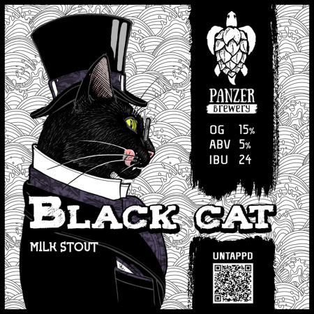 Panzer Black Сat / Блэк Кэт 0,5 банка (12)