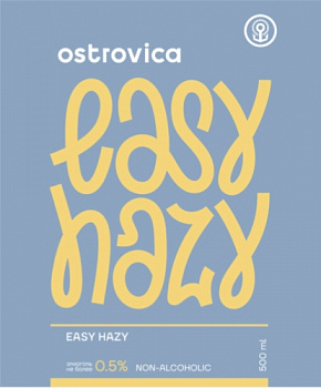 OSTROVICA Easy Hazy безалкогольное 0,45 банка (12)