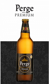 Перге Пилснер Премиум / Perge Pilsner PREMIUM 0.5 бутылка (20)