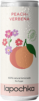 LAPOCHKA Peach + Verbena 0,33 банка (20)