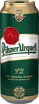 Pilsner Urquell / Пилзнер Урквелл 0,5 банка (24)