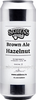 Salden's Brown Ale Hazelnut 0,45 банка (20)