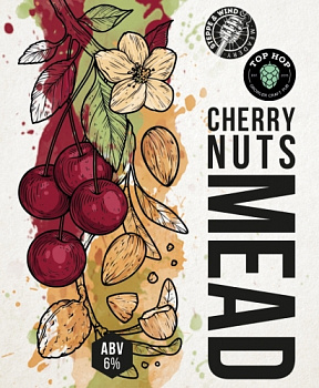 Степь и ветер Cherry Nuts Mead 0,45 банка (20)