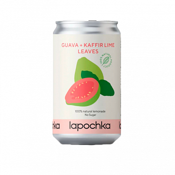 LAPOCHKA Guava + Kaffir lime leaves 0,33 банка (20)